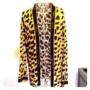 Fabrice Silhouette Sequin Jacket